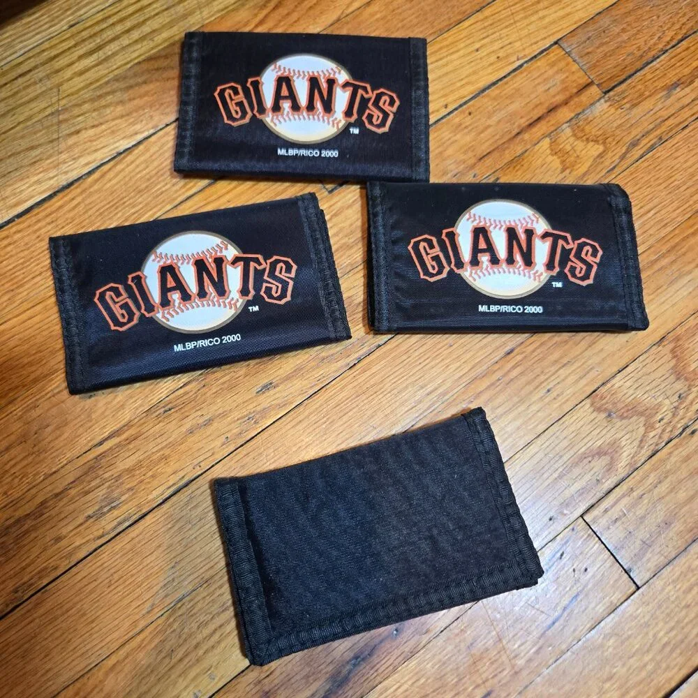 Vintage San Francisco Giants RETRO THROWBACK Oldschool Tri-Fold Wallet